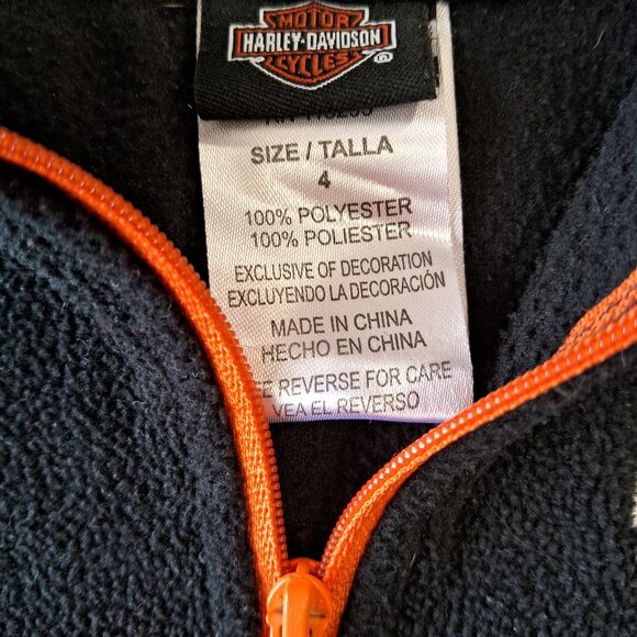 Harley Davidson fleece sweater - Picture 8 of 9